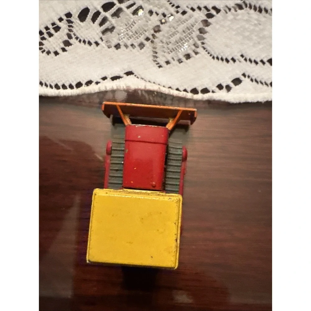 1960s VTG Playart #7161 Bulldozer Yellow Color Diecast Model Spares Unboxed